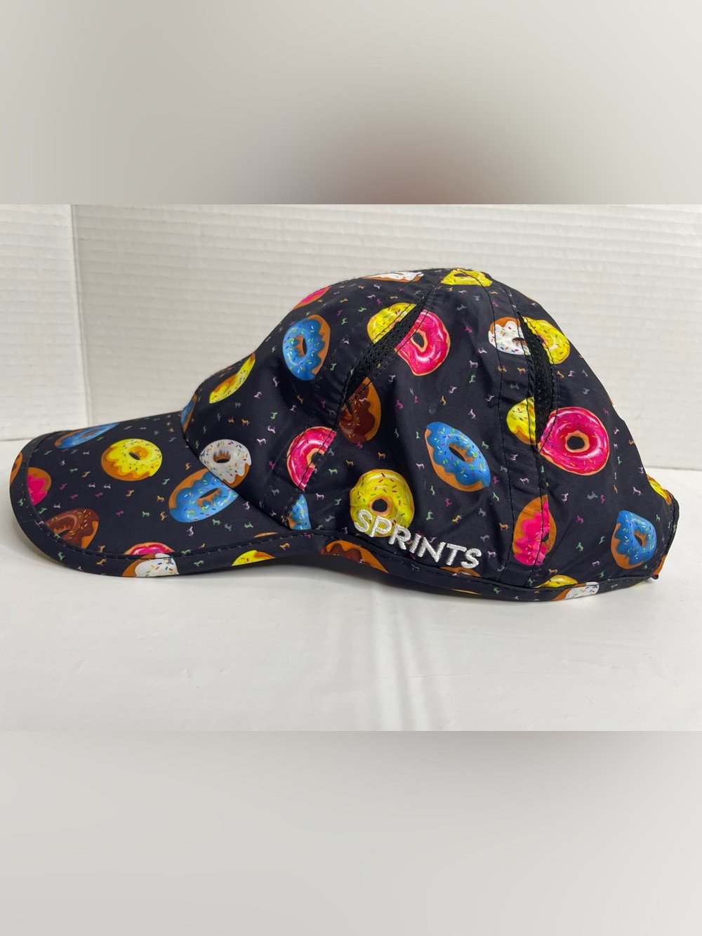 Donut Print SPRINTS Running Cap